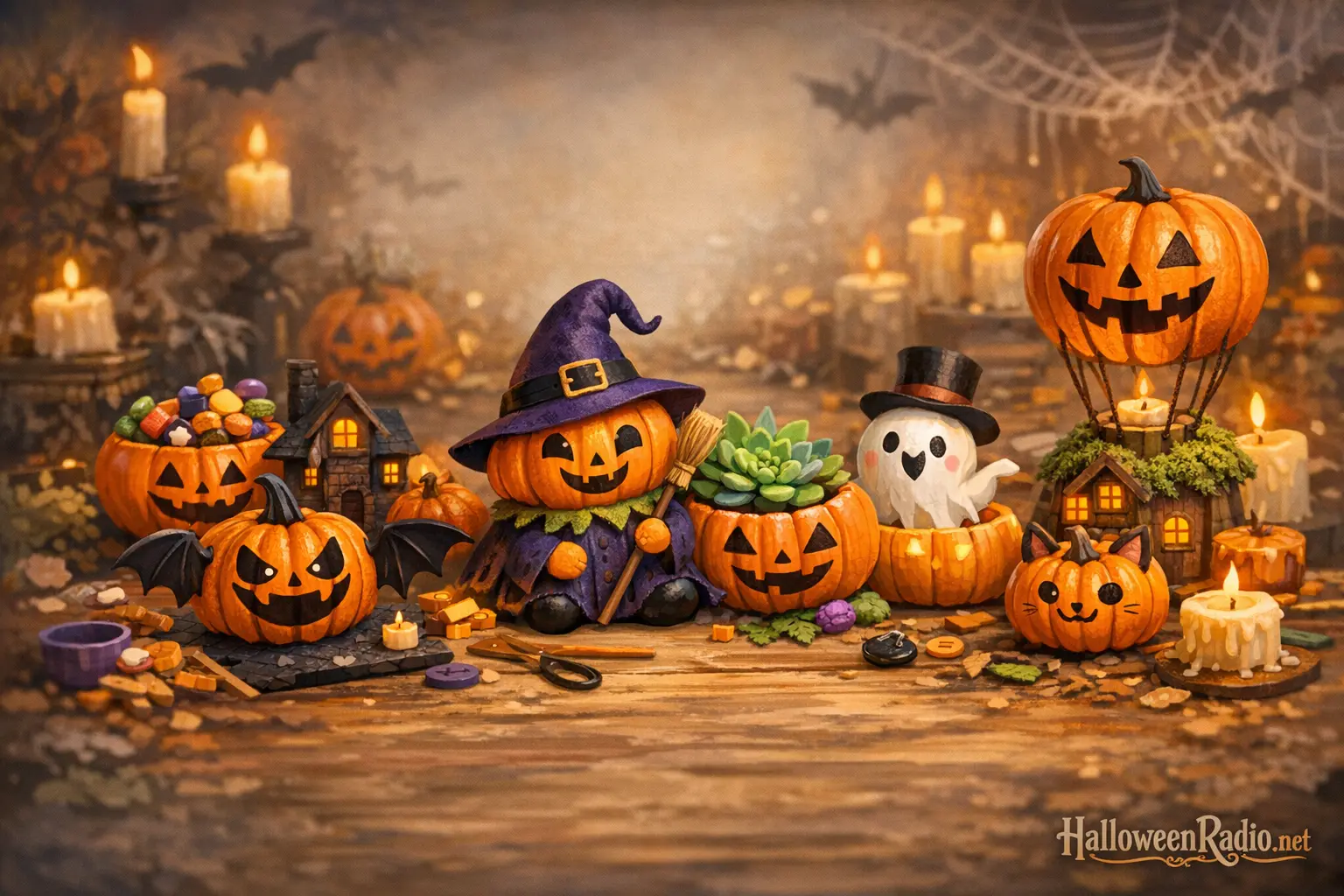 Mini pumpkin craft ideas for small spaces and big creativity