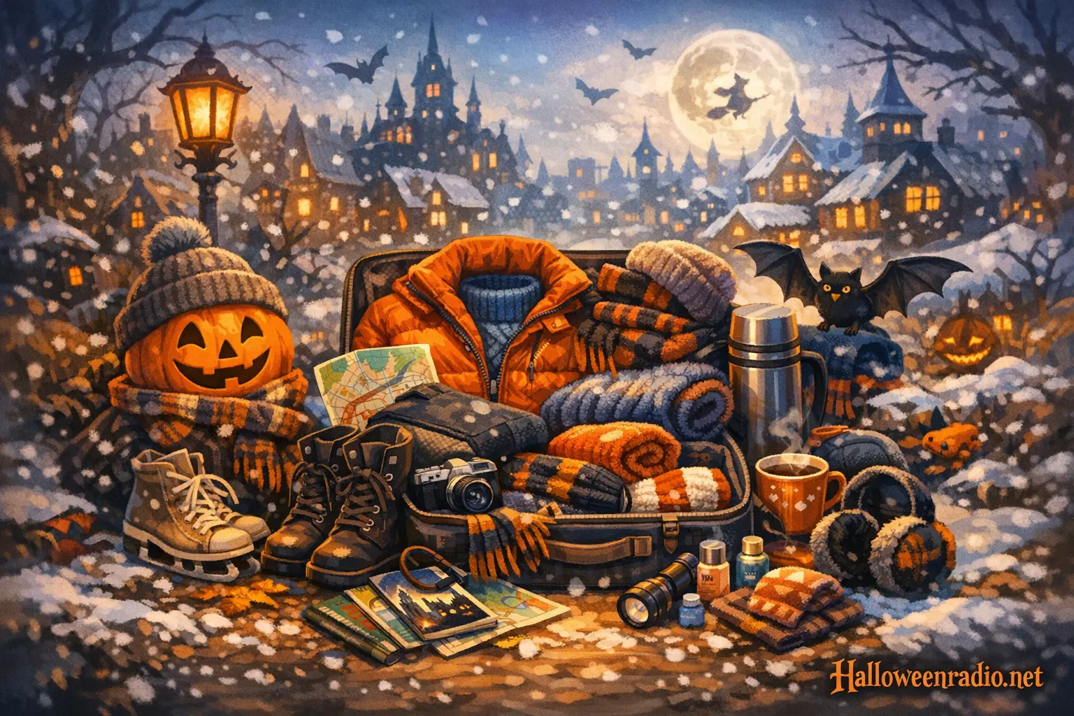 How to pack for a cold-weather Halloween city break