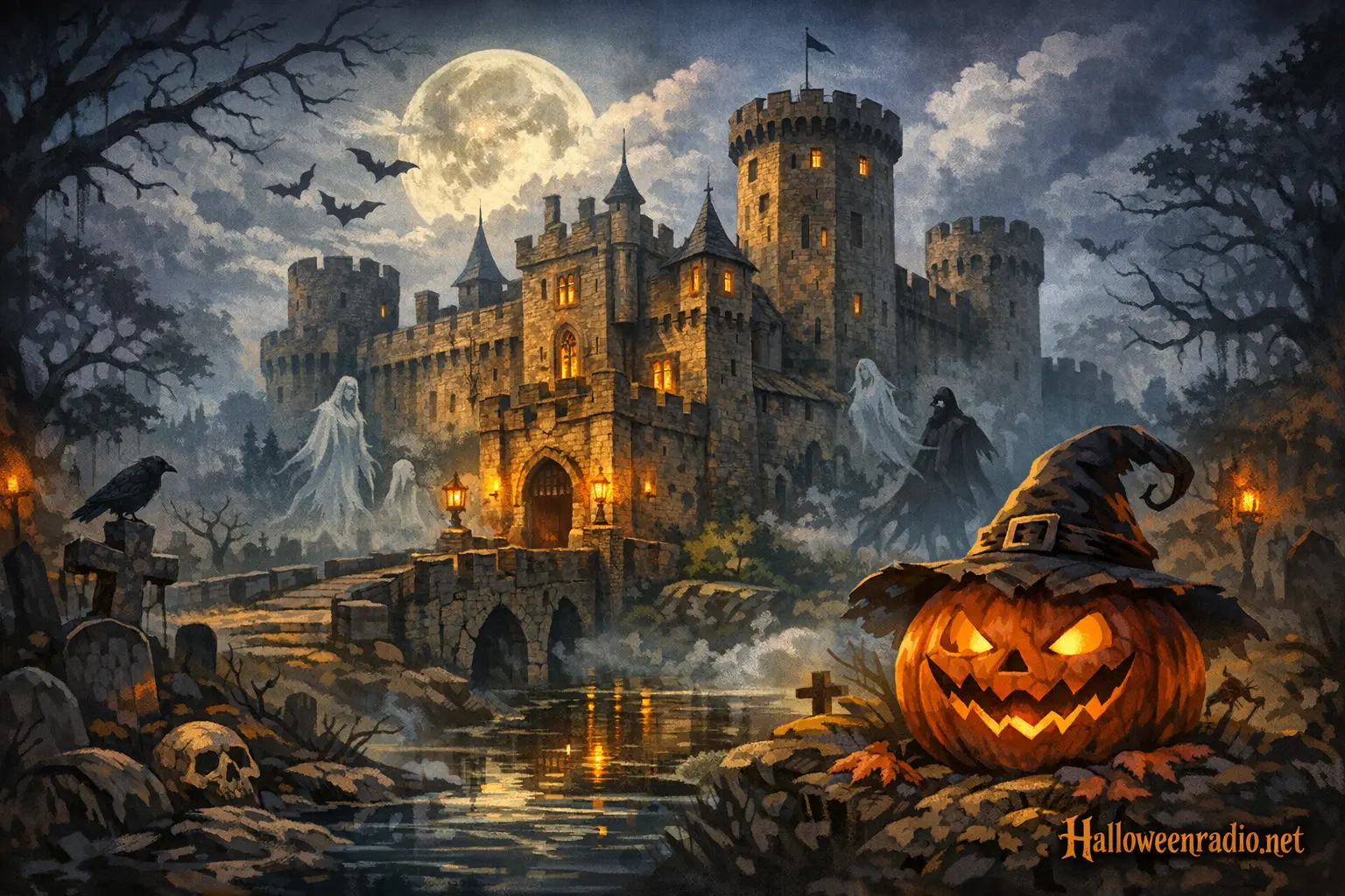 The history of the Warwick Castle: a haunted English castle