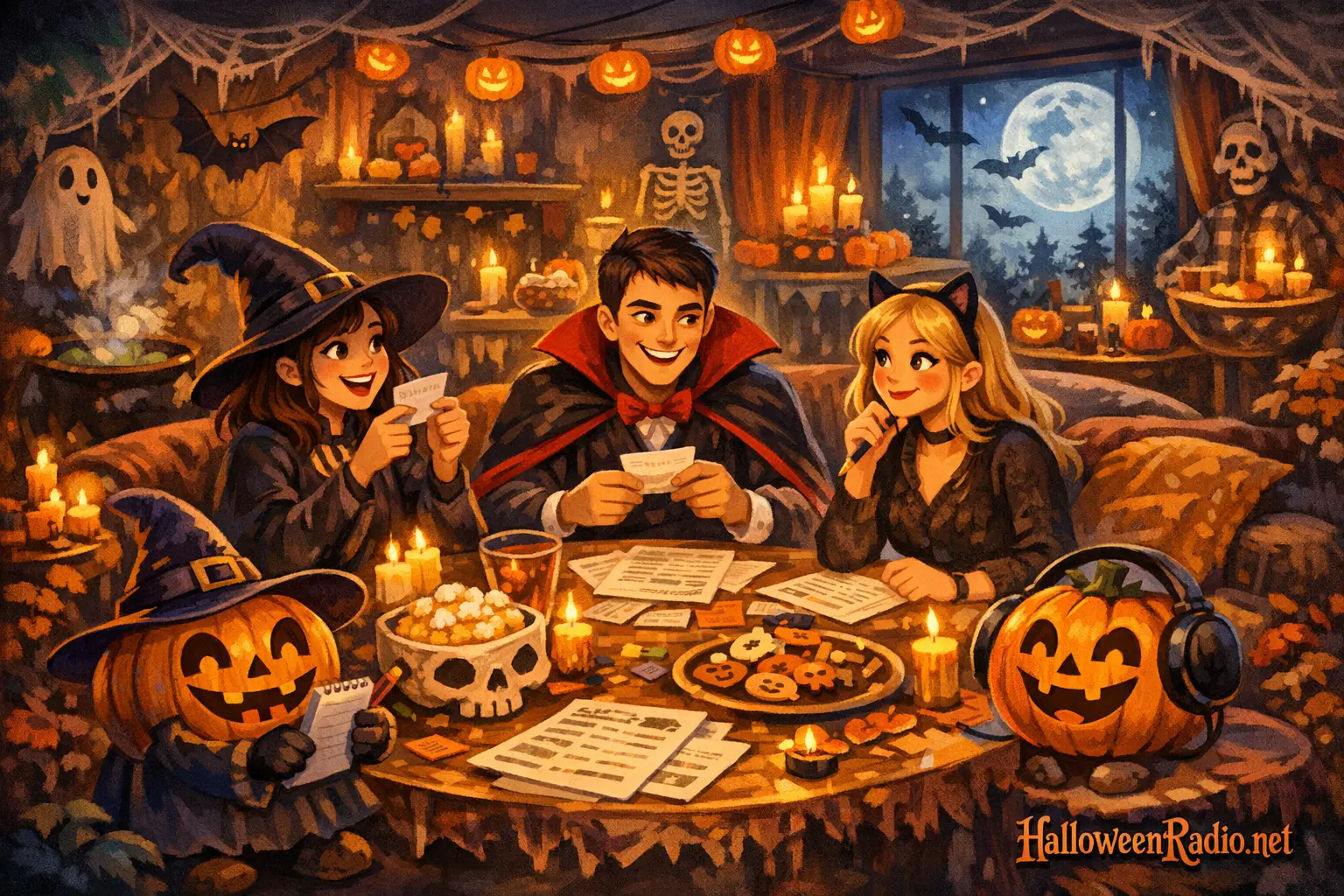 How to host a Halloween trivia night at home